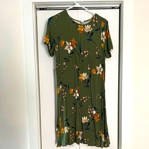 Women’s Floral t-shirt Dress
